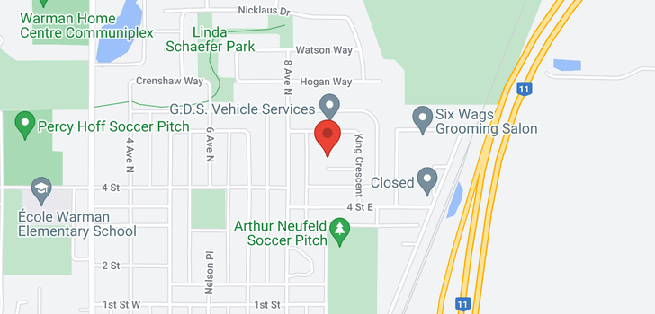 map of 410 King PL